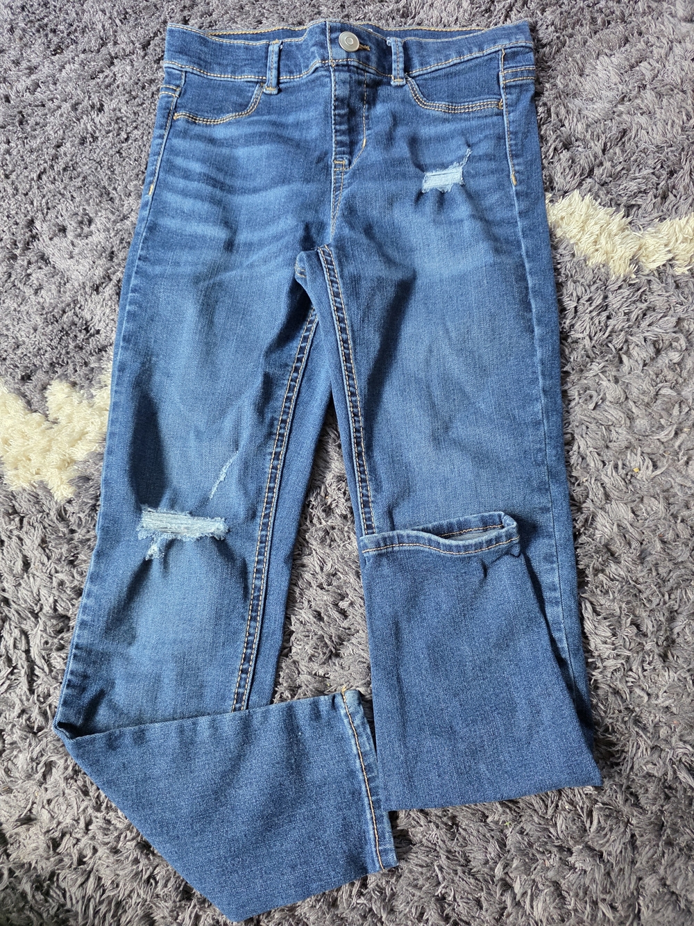 wonder nation Blue Distressed Skinny Jeans